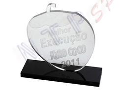 Troféu em acrílico – Kero Coco - NTP Brindes