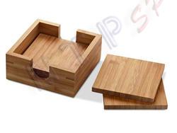 Porta-copos de bambu - NTP Brindes