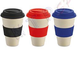 Copo ecológico com tampa - NTP Brindes